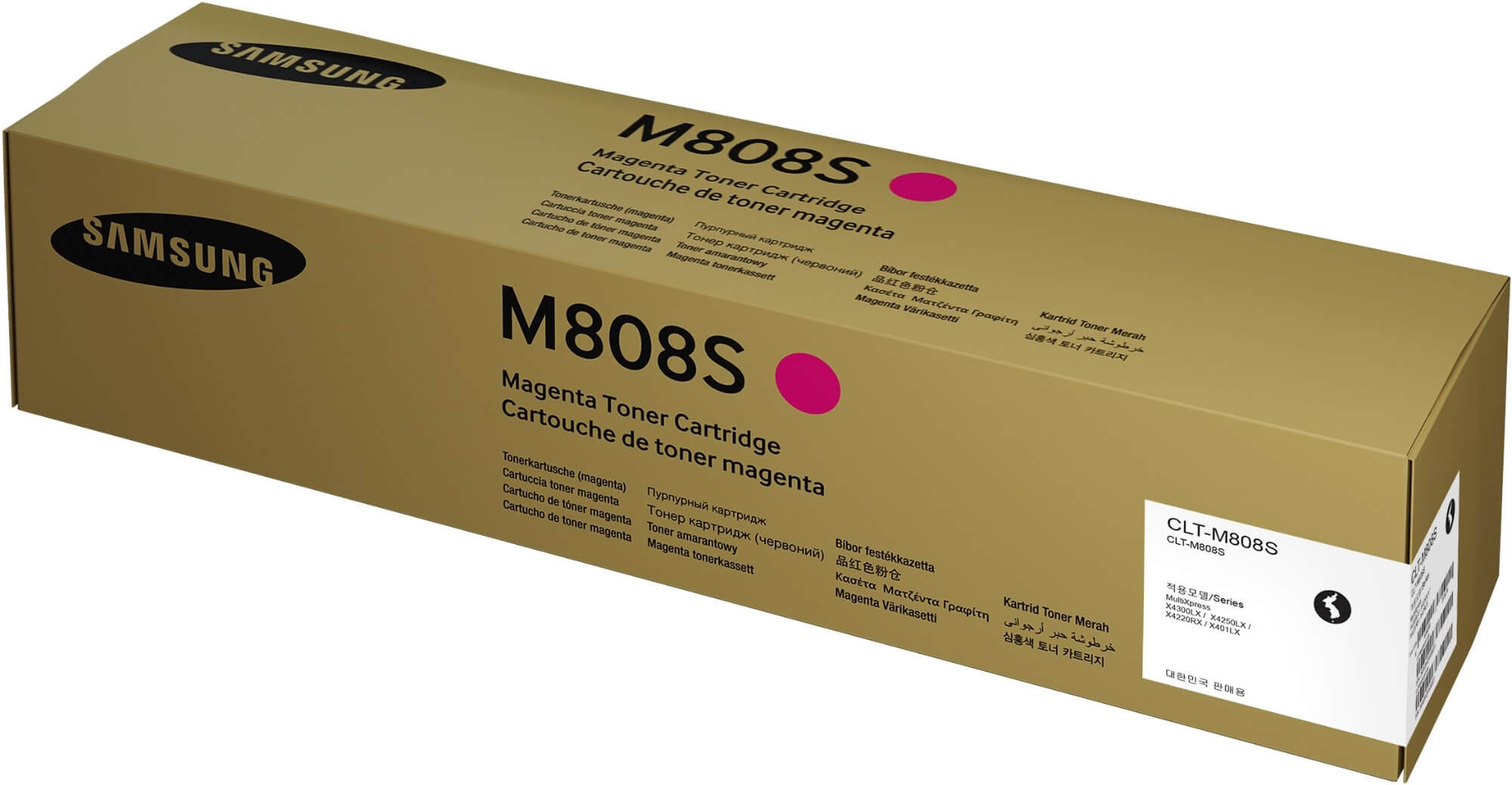 Toner Samsung CLT-M808S Magenta - Impressorajato